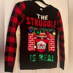 Funny holiday Christmas sweater